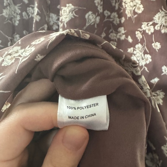 MAIN STREET EXCHANGE nursing friendly midi dress; women’s dresses - Picture 9 of 10